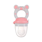 Sucette pour bébé en silicone perforé