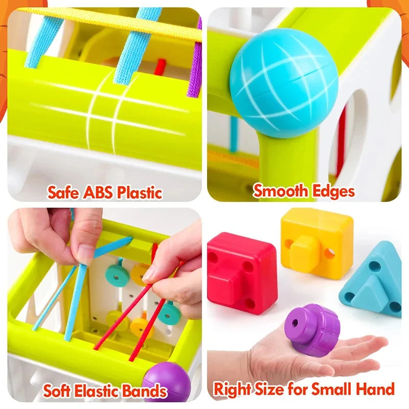 Cube d’activités pour bébé 6 en 1 Ziolos