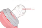 Sucette pour bébé en silicone perforé