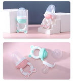Sucette pour bébé en silicone perforé