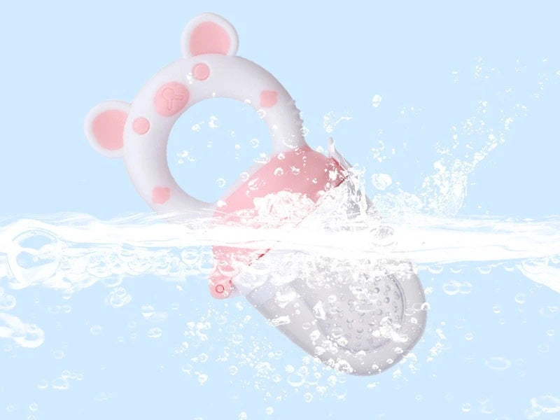 Sucette pour bébé en silicone perforé