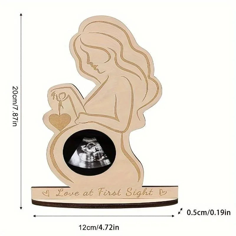 Cadre photo d'échographie pour bébé ZIOLOS