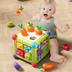 Cube d’activités pour bébé 6 en 1 Ziolos