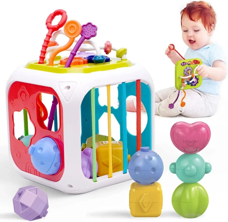 Cube d’activités pour bébé 6 en 1 Ziolos