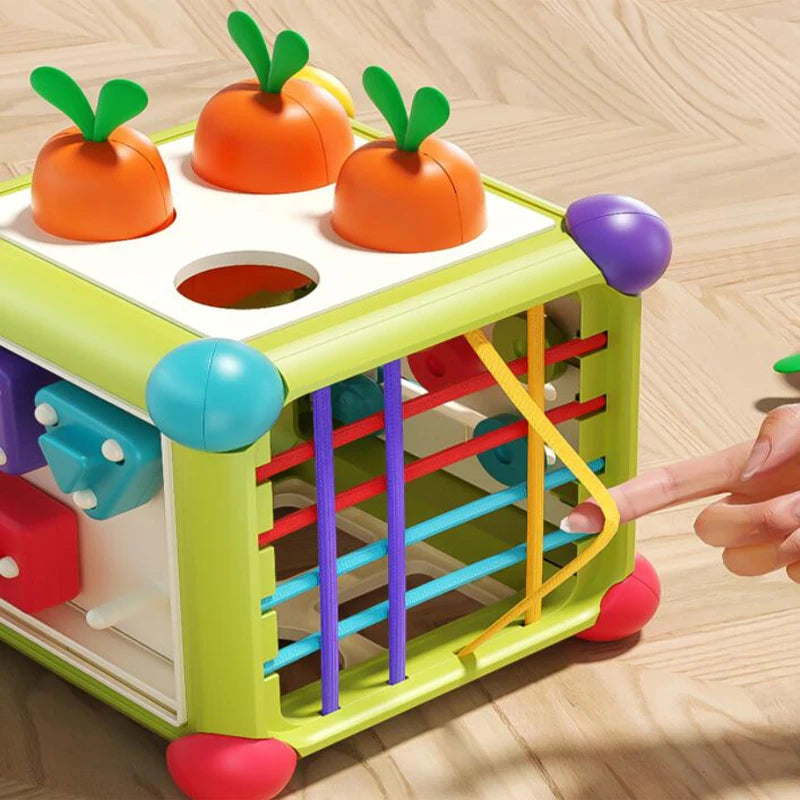 Cube d’activités pour bébé 6 en 1 Ziolos