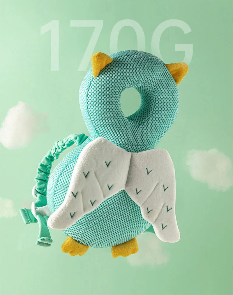 1 coussin anti-chute pour enfants, coussin pour tête de bébé, coussin respirant pour la protection de la tête des tout-petits apprenant à marcher.