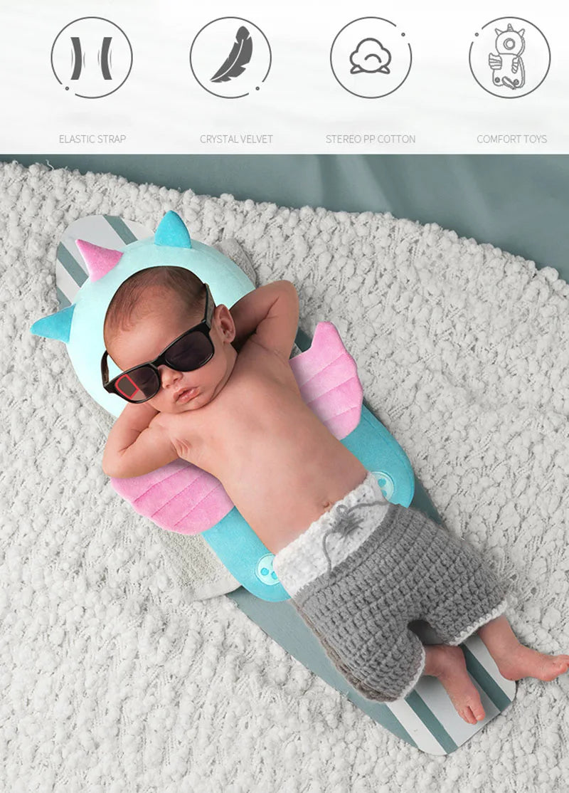 1 coussin anti-chute pour enfants, coussin pour tête de bébé, coussin respirant pour la protection de la tête des tout-petits apprenant à marcher.