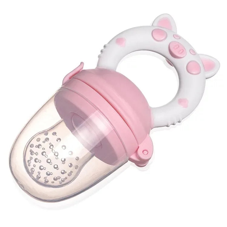 Sucette pour bébé en silicone perforé