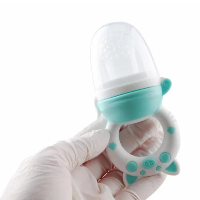Sucette pour bébé en silicone perforé